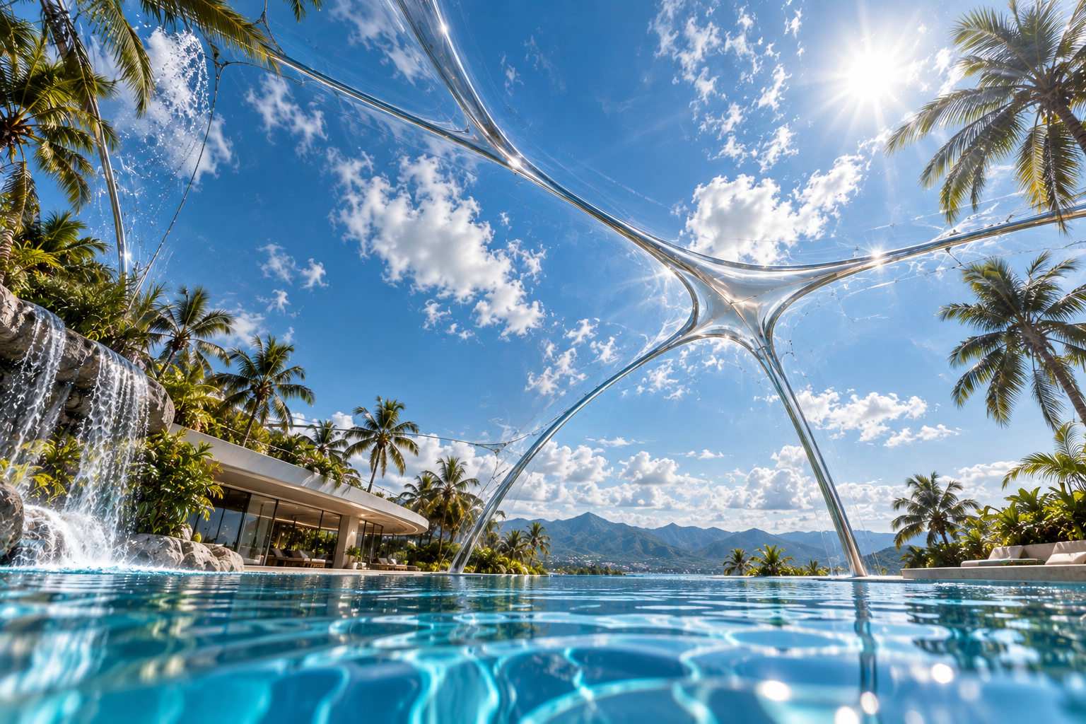 Living Dome water architecture concept