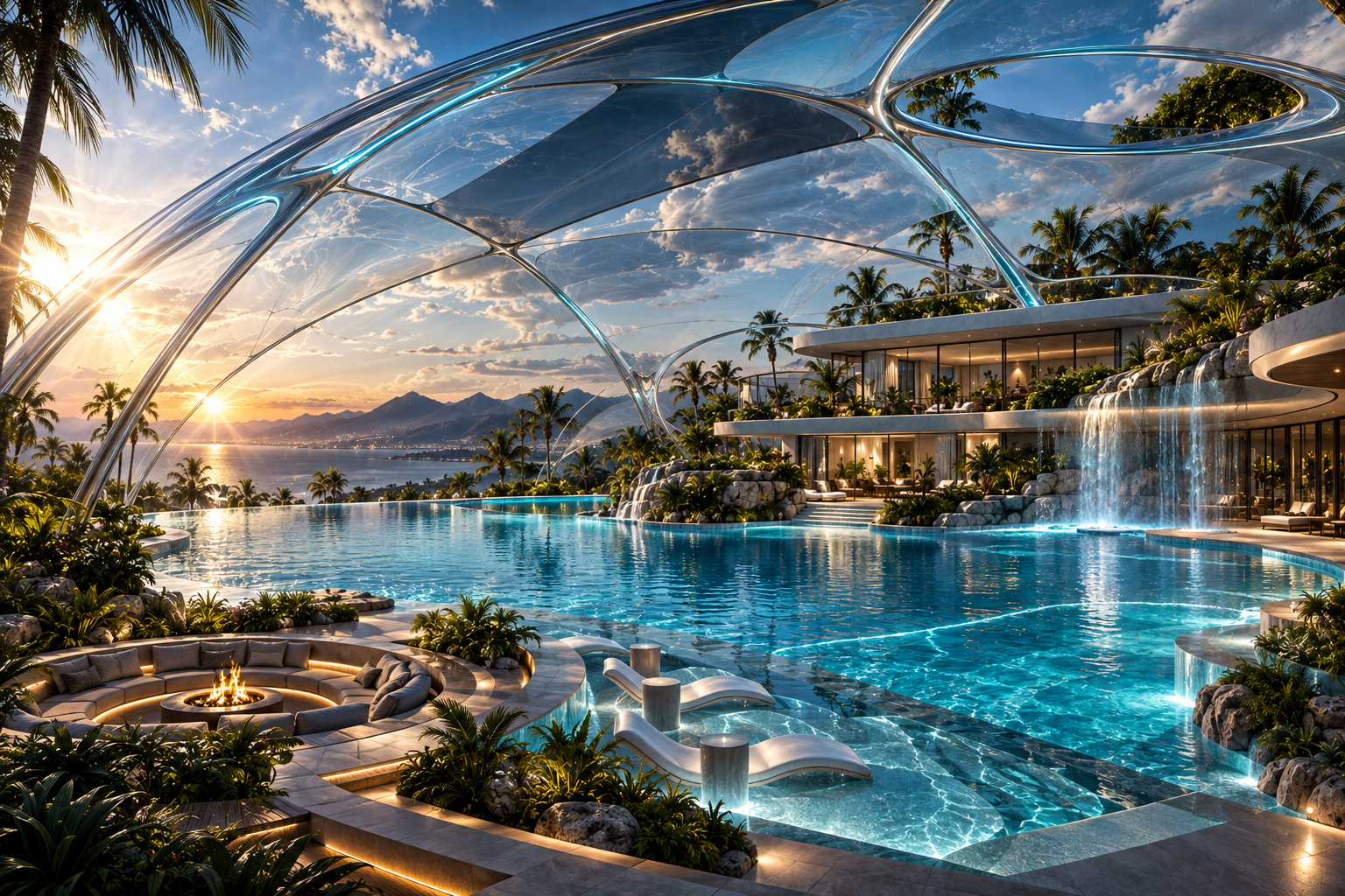 Living Dome adaptive solar tracking concept