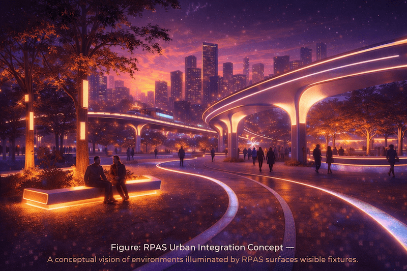 BioGlow park illumination concept