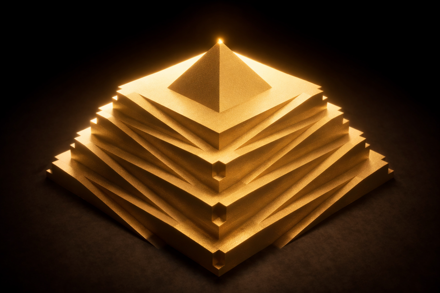 Top-down finishing process